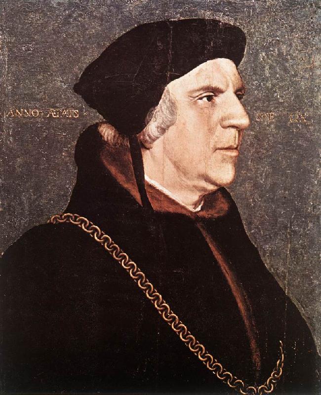 HOLBEIN, Hans the Younger Portrait of Sir William Butts sg